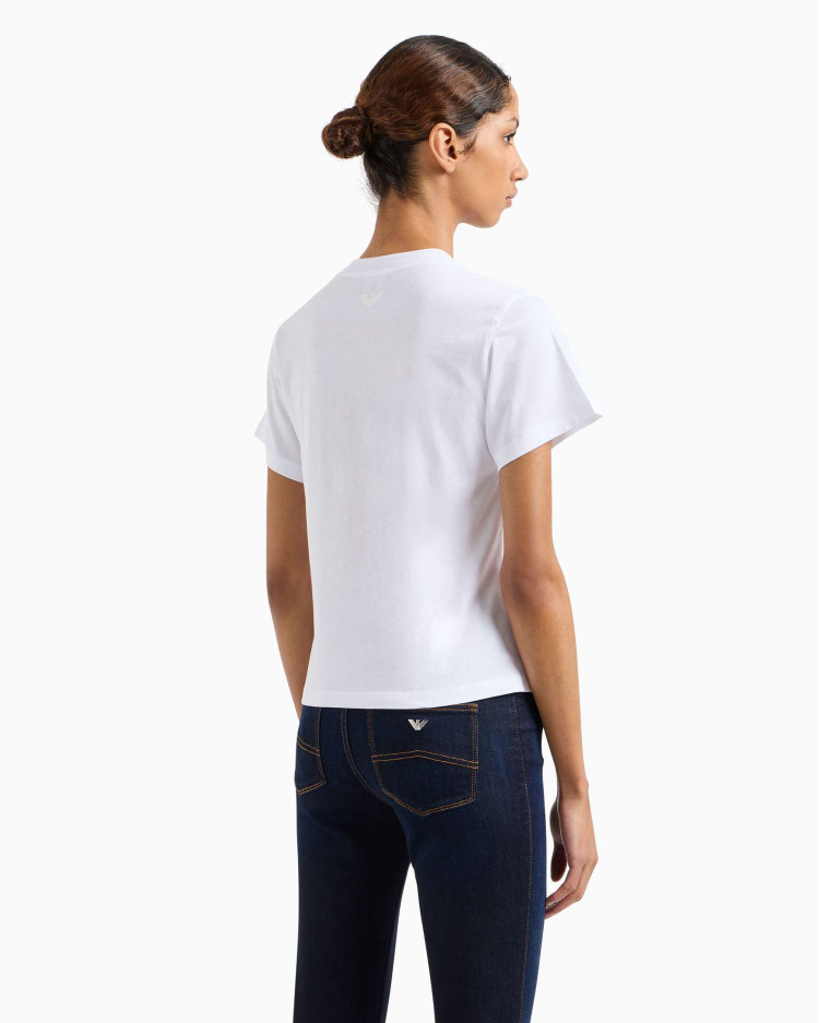 Футболка Slim Fit для женщин (479117), цвет Белый - №4
