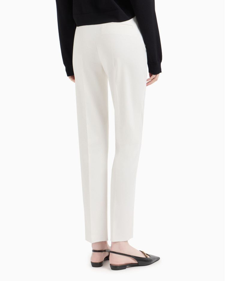 Брюки повсякденні Slim fit Середня для жінок (479121), колір Білий - №4