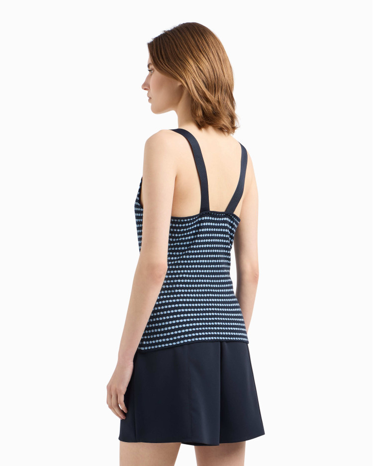 Майка Slim fit для жінок (479125), колір Синій - №4