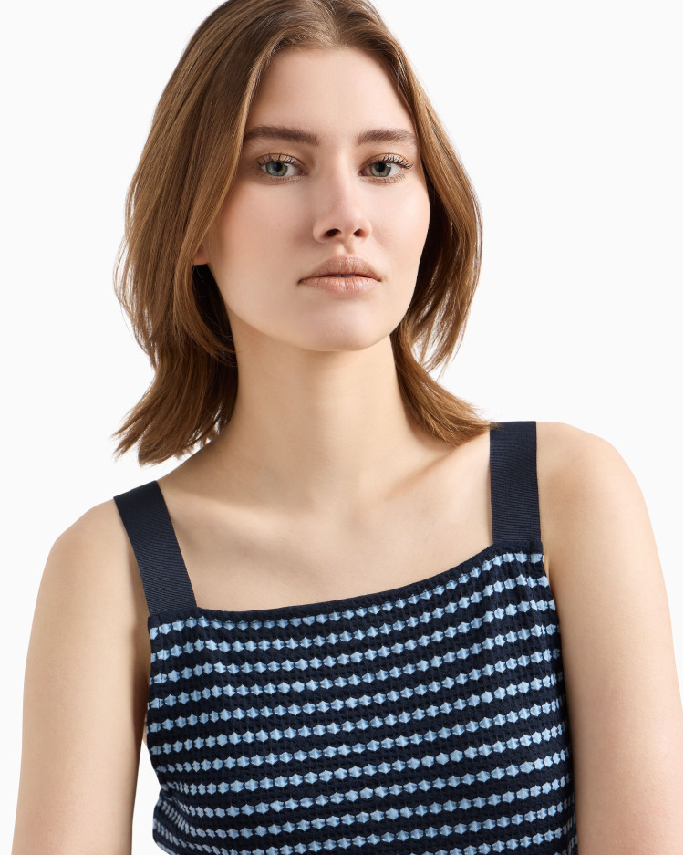 Майка Slim fit для жінок (479125), колір Синій - №5
