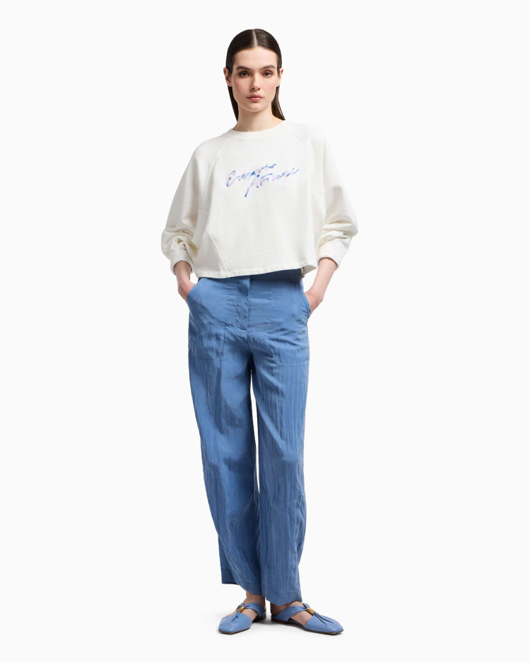 Толстовка Relaxed Fit для женщин (479126), цвет Белый - №3
