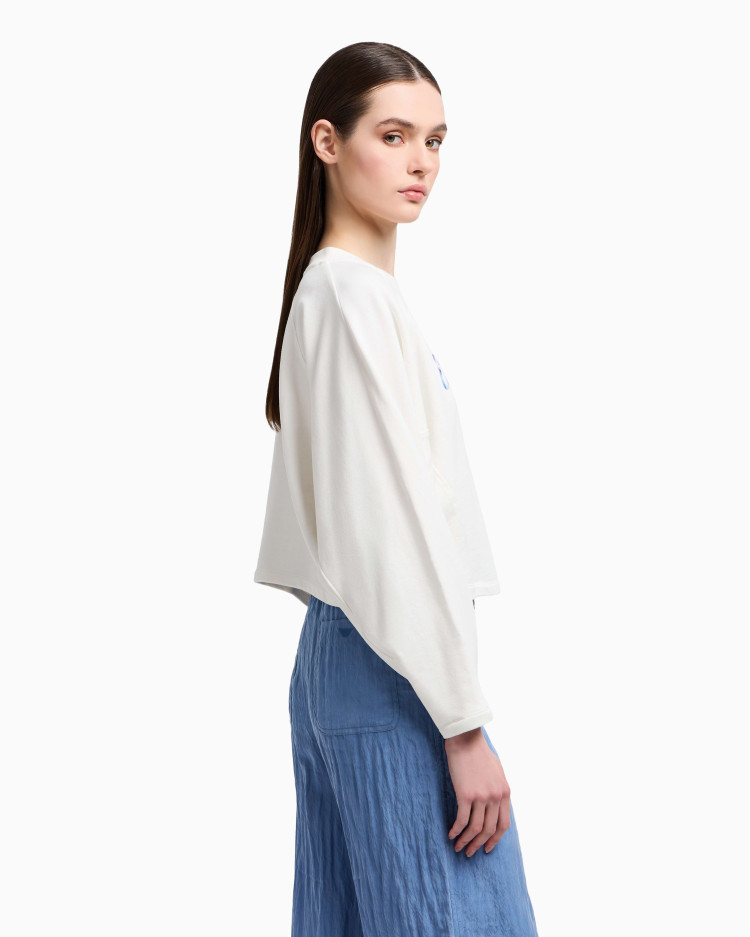Толстовка Relaxed fit для женщин (479126), цвет Белый - №4