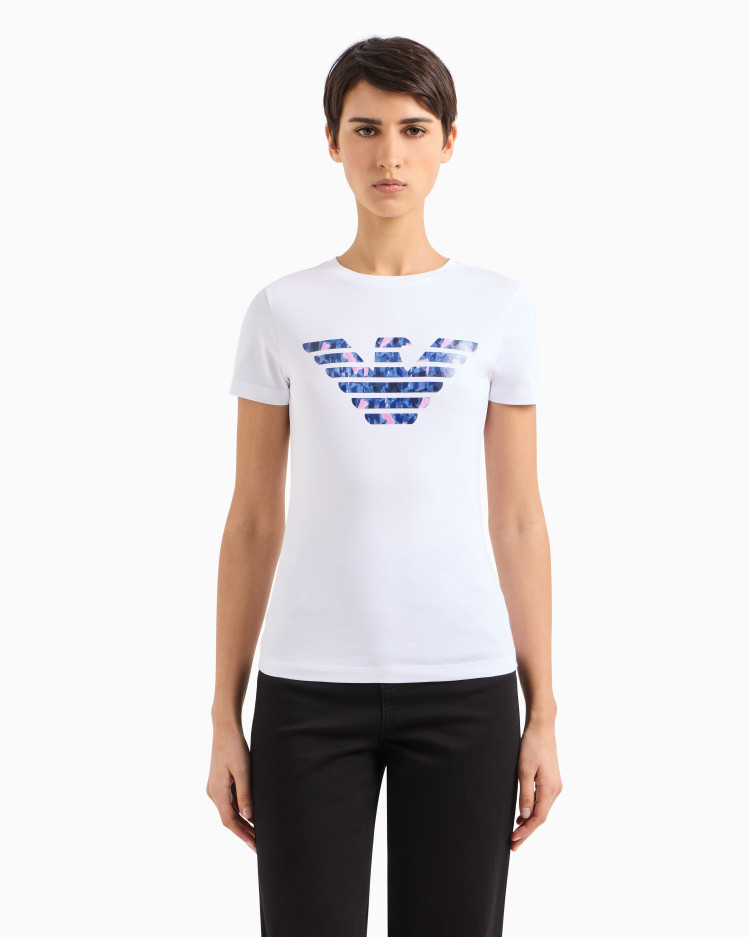 Футболка Slim fit для жінок (479131), колір Білий - №2