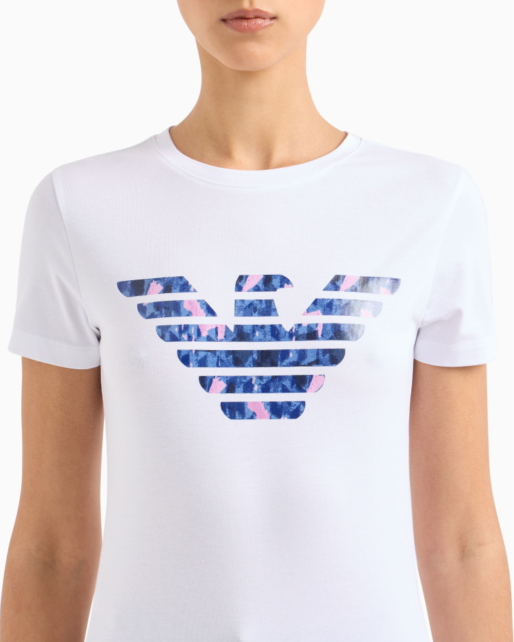 Футболка Slim fit для жінок (479131), колір Білий - №5