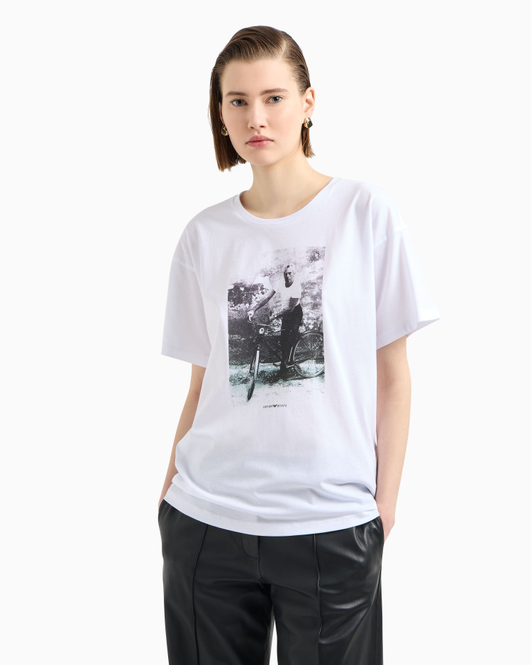 Футболка Regular fit для жінок (479134), колір Білий - №2