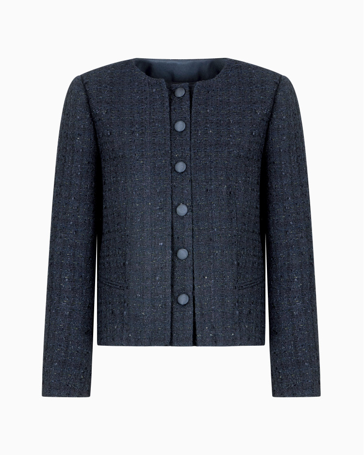 Жакет Slim fit для женщин (479135), цвет Синий - №1