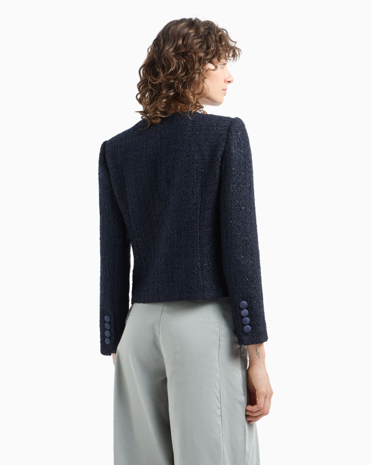 Жакет Slim fit для женщин (479135), цвет Синий - №4