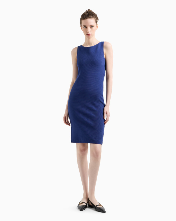 Сукні міді Extra Slim Fit для жінок (479138), колір Синій - №2