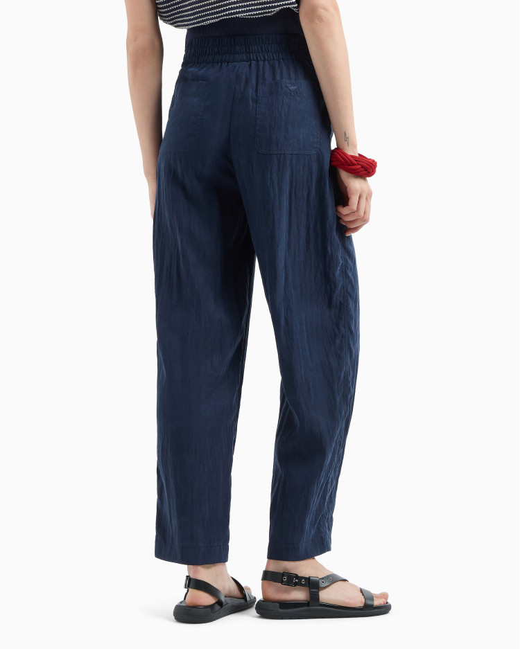 Брюки fashion Regular fit Высокая для женщин (479139), цвет Синий - №4