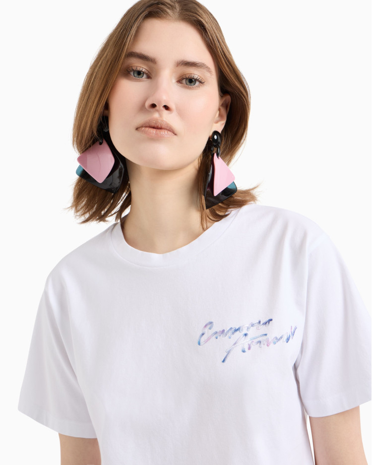 Футболка Regular fit для жінок (479142), колір Білий - №5