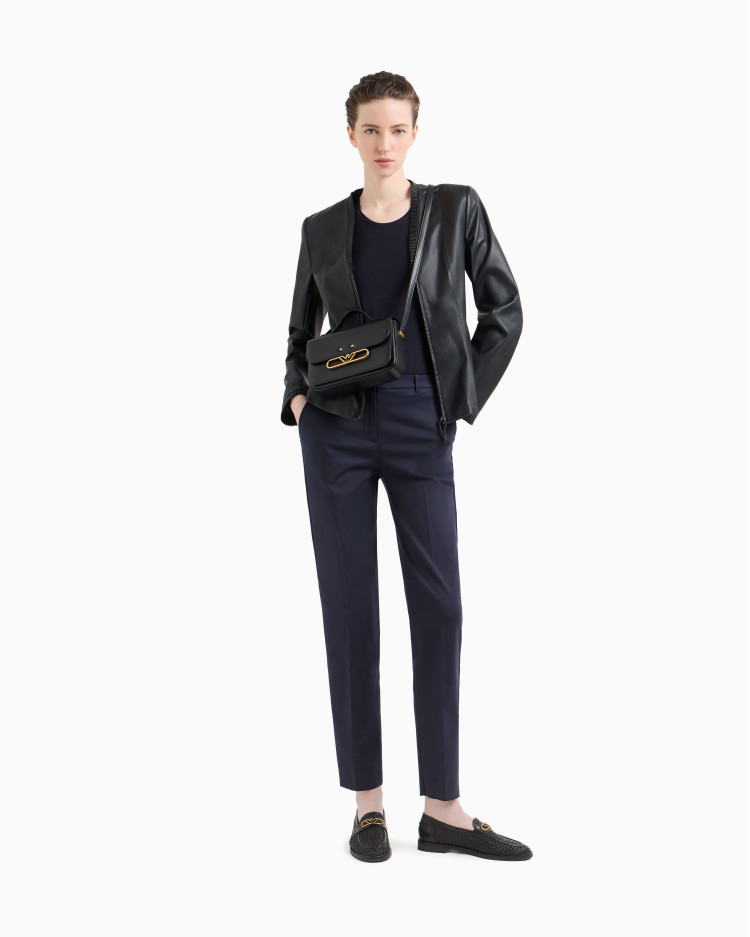 Брюки повсякденні Slim fit Середня для жінок (479151), колір Синій - №2