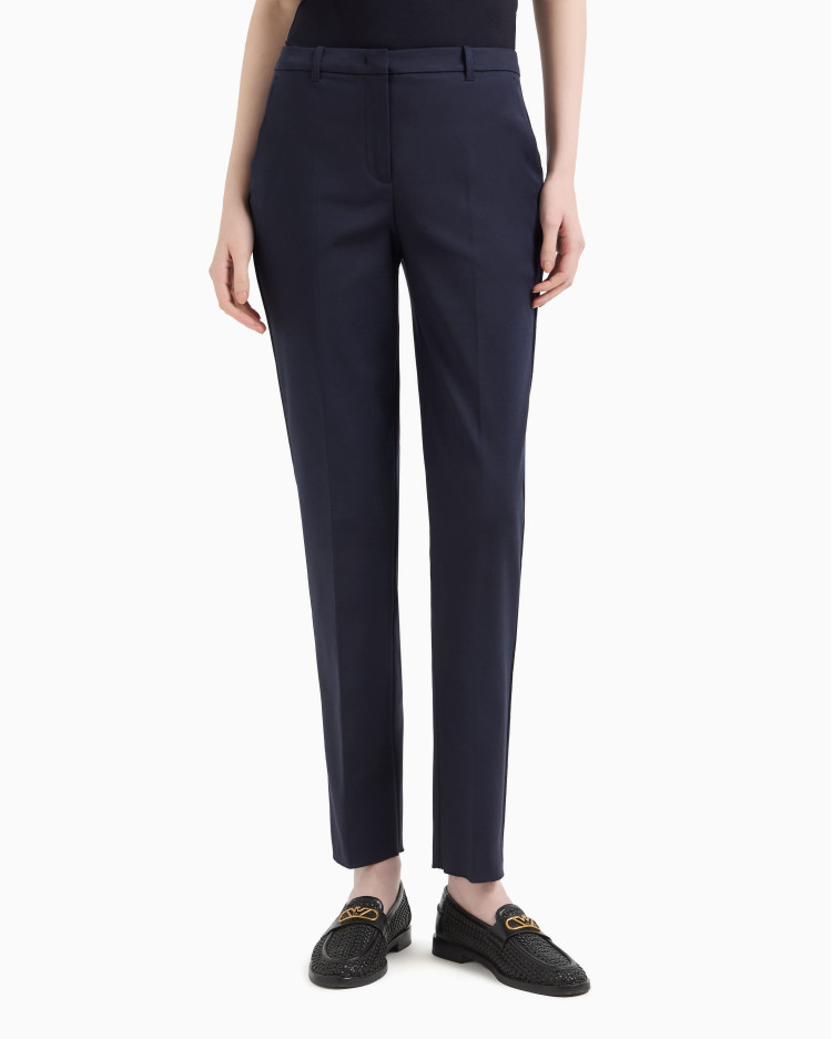 Брюки повсякденні Slim fit Середня для жінок (479151), колір Синій - №3