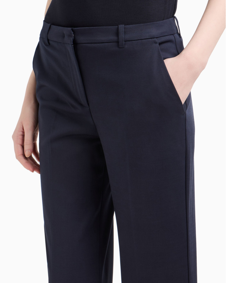 Брюки повсякденні Slim Fit Середня для жінок (479151), колір Синій - №5