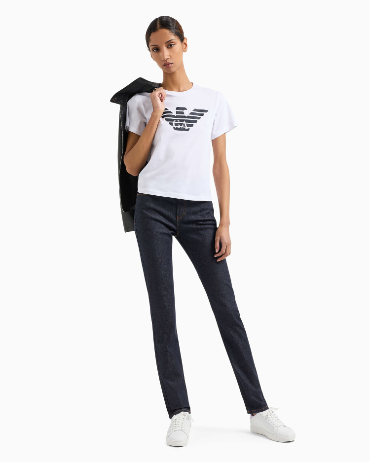 Джинсы Slim Slim fit Низкая для женщин (479153), цвет Синий - №3
