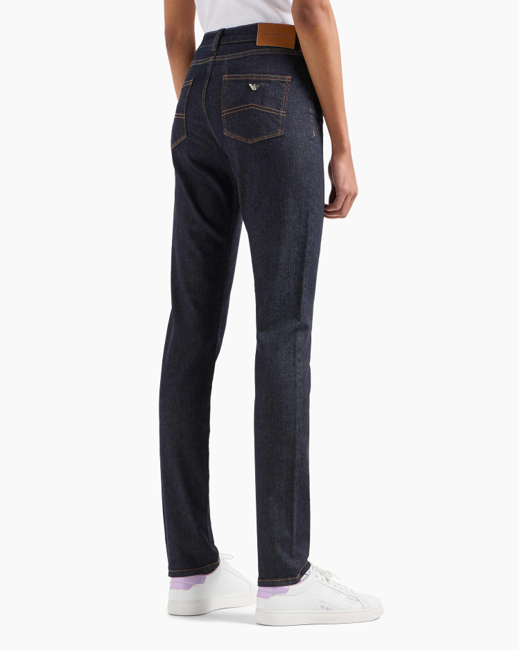 Джинсы Slim Slim fit Низкая для женщин (479153), цвет Синий - №4