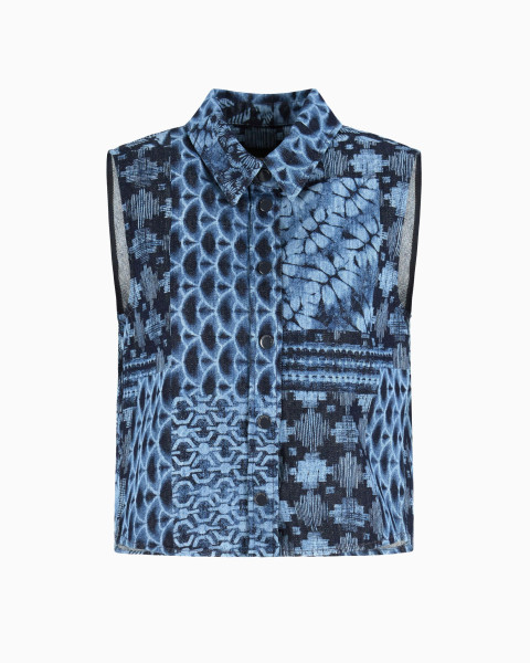 Блуза топ Slim Fit