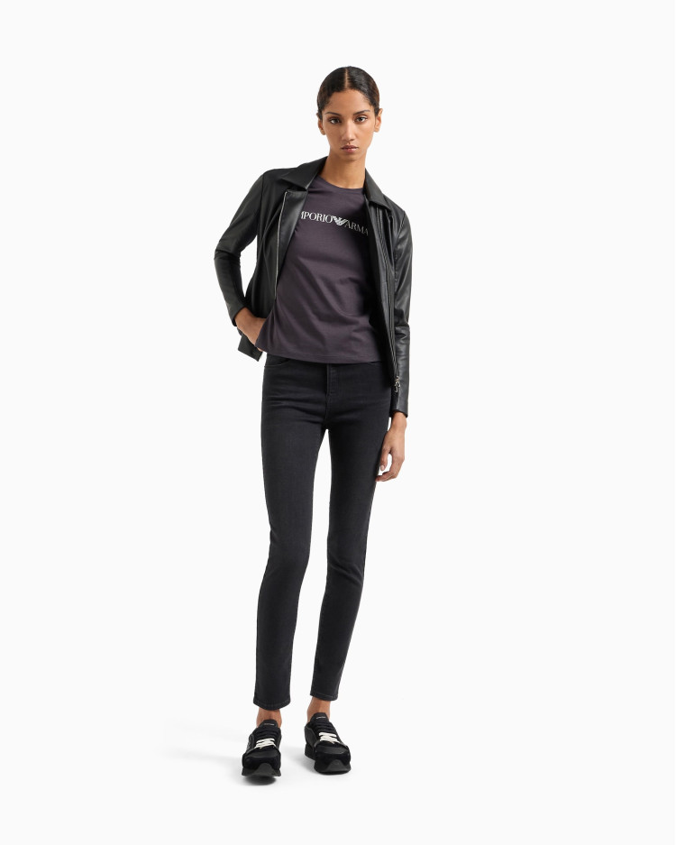 Футболка Slim Fit для женщин (479156), цвет Черный - №4