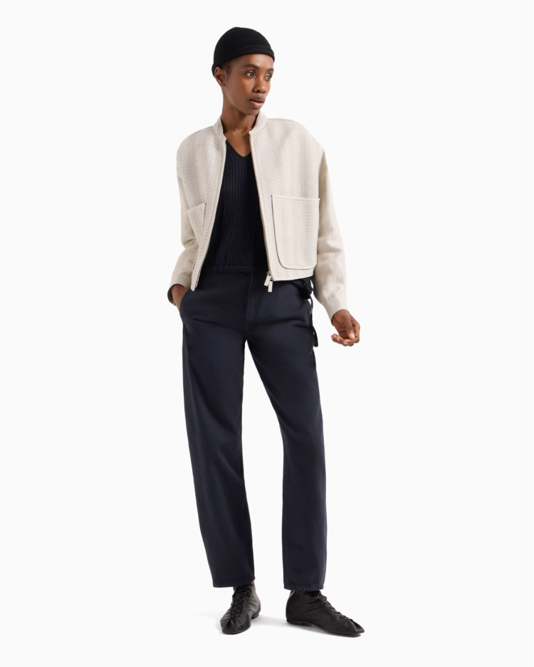 Футболка трикотажная Relaxed Fit для женщин (479160), цвет Синий - №3