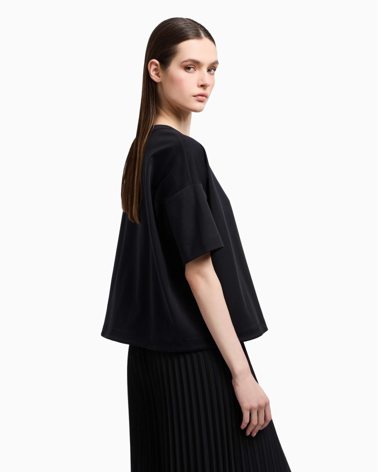 Футболка Relaxed fit для женщин (479166), цвет Черный - №4