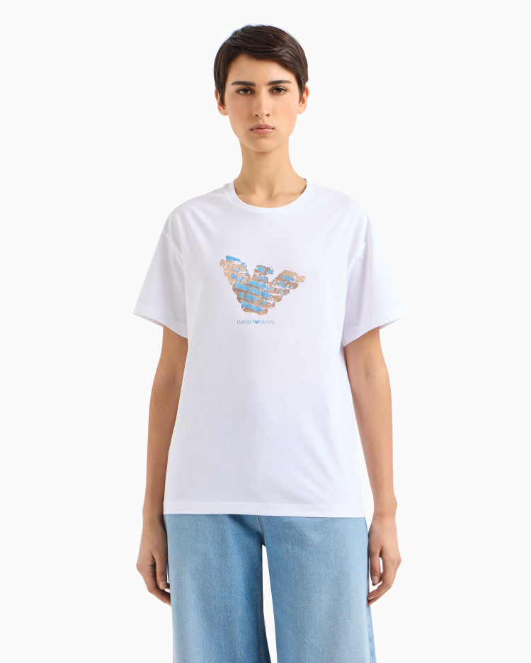Футболка Regular fit для женщин (479172), цвет Белый - №2