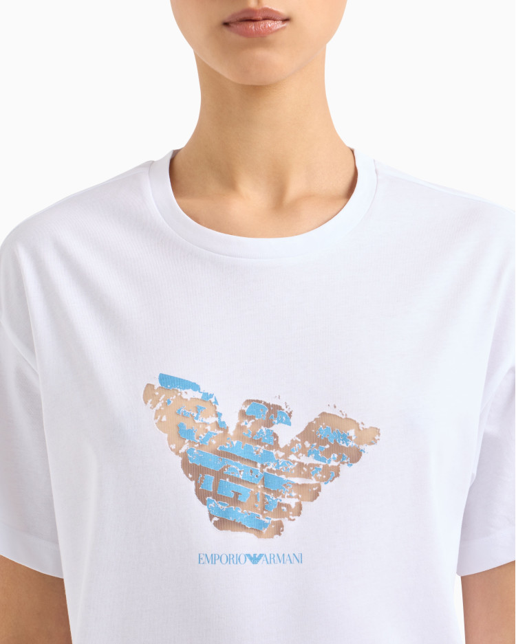 Футболка Regular fit для женщин (479172), цвет Белый - №5