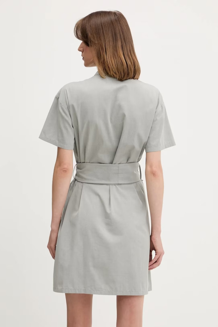 Сукні міні Regular fit для жінок (479174), колір Сірий - №4