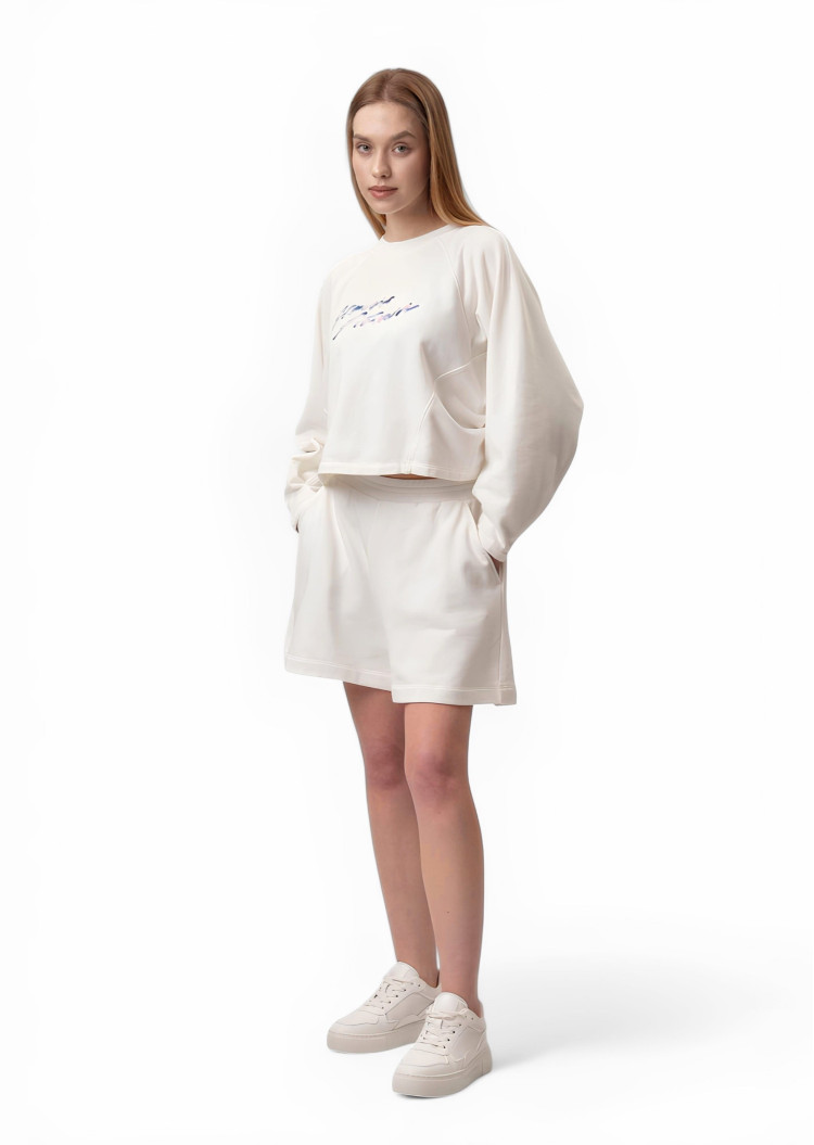 Шорти Regular fit для жінок (479186), колір Білий - №3