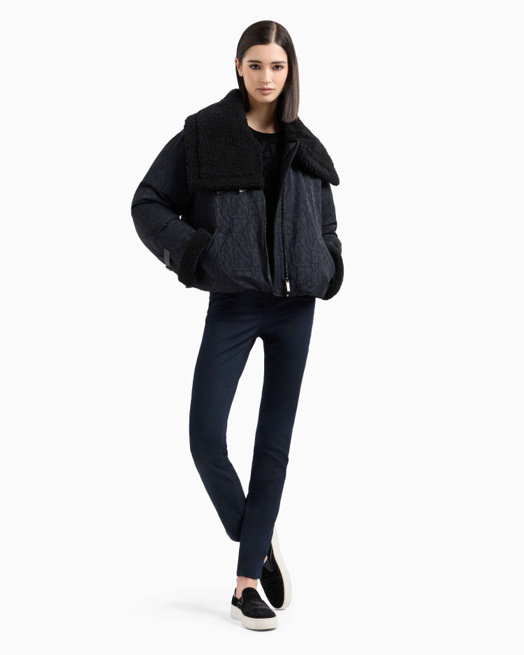 Брюки 5 карманів Extra slim Extra-slim fit Низька для жінок (479190), колір Синій - №3