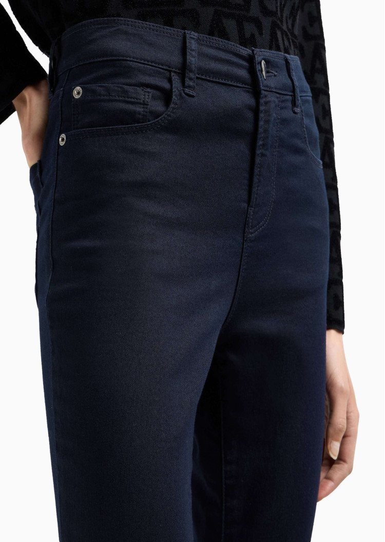 Брюки 5 карманів Extra slim Extra-slim fit Низька для жінок (479190), колір Синій - №5