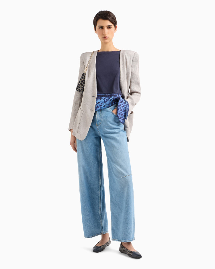 Футболка Regular fit для жінок (479191), колір Синій - №3