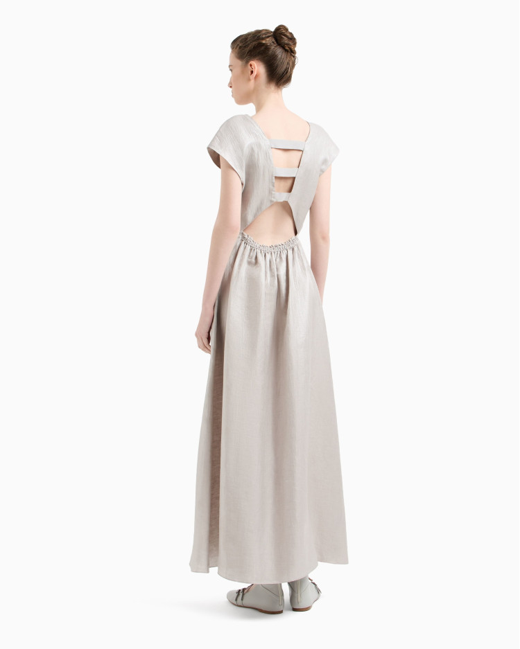 Сукні максі Slim Fit для жінок (479195), колір Сірий - №3