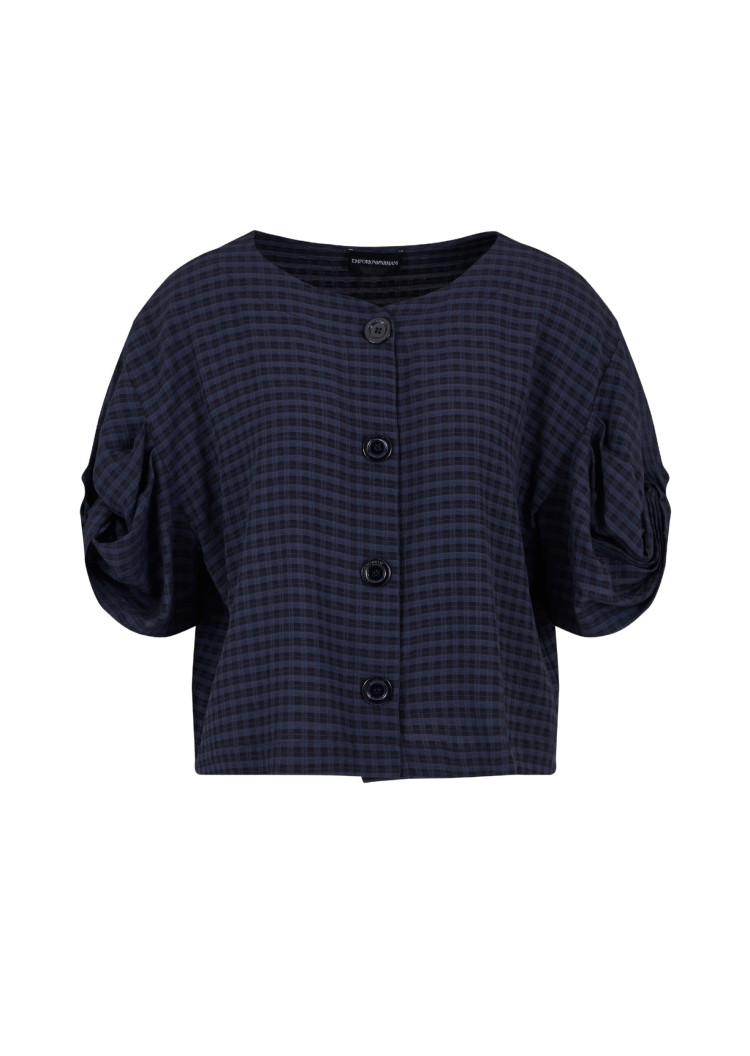 Блуза з коротким рукавом Regular Fit