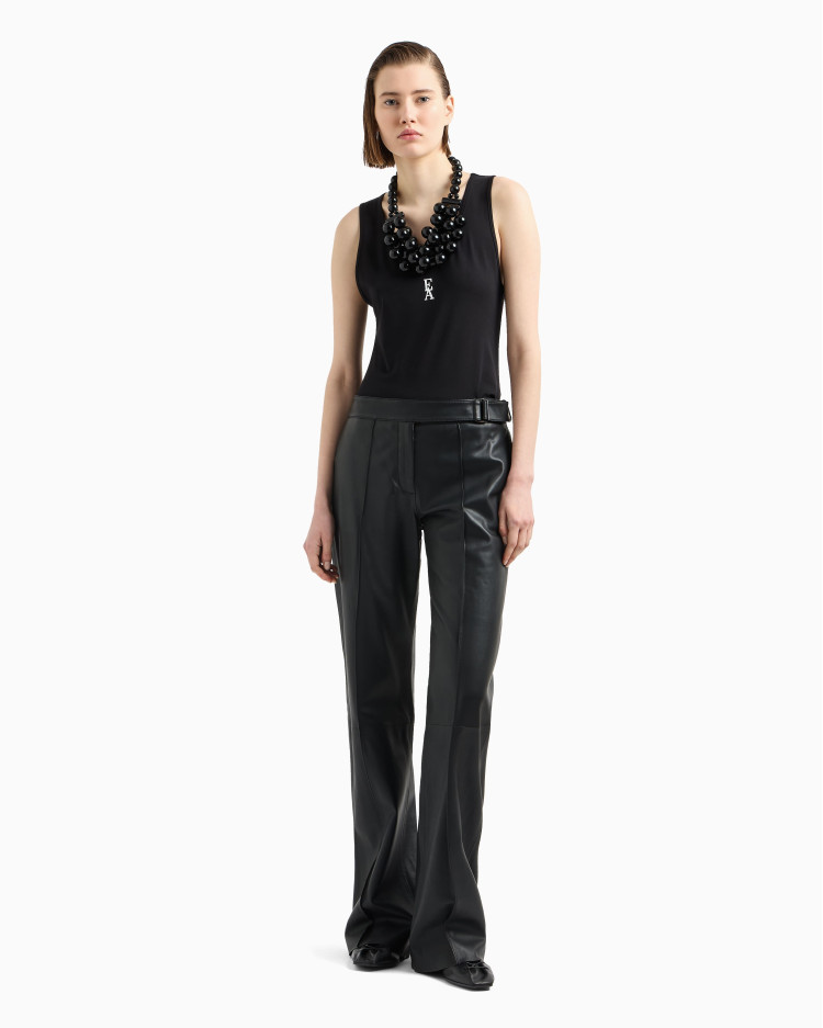 Майка Slim fit для женщин (479200), цвет Черный - №3