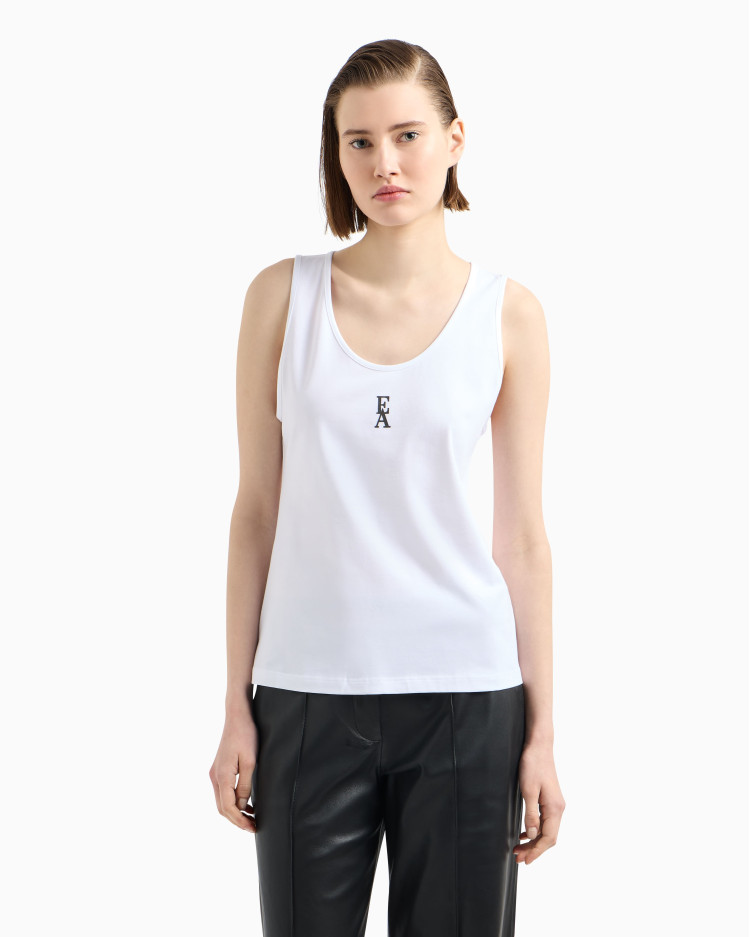 Майка Slim fit для женщин (479204), цвет Белый - №2