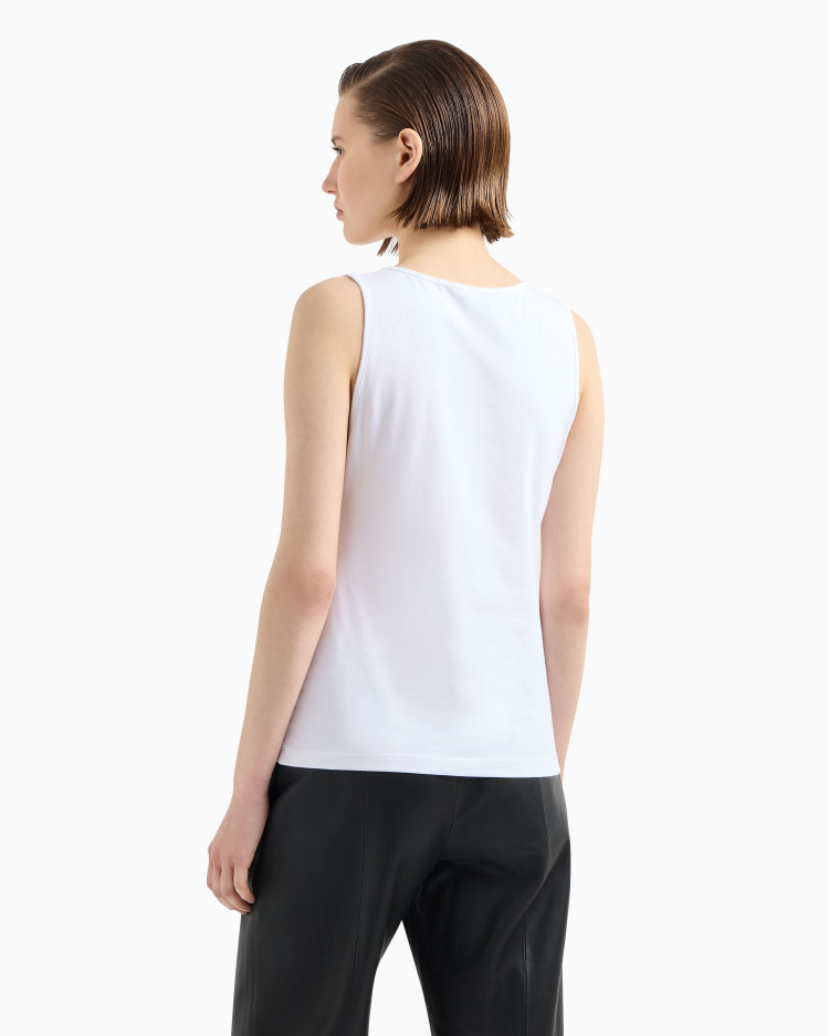 Майка Slim fit для женщин (479204), цвет Белый - №4