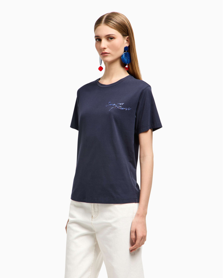 Футболка Regular fit для женщин (479208), цвет Синий - №2