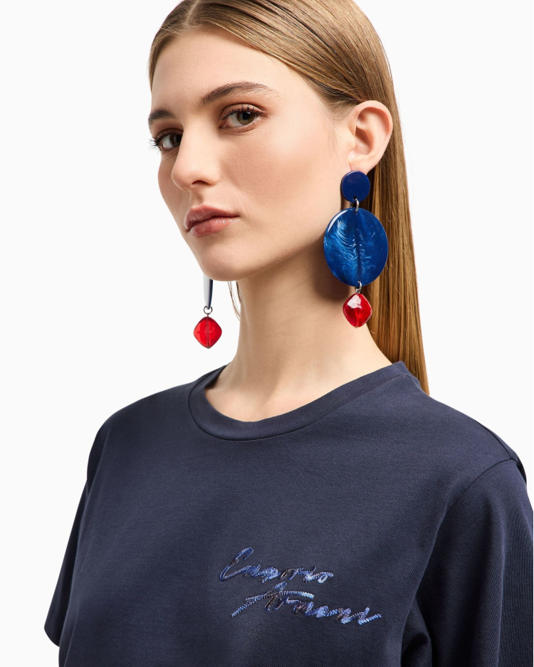 Футболка Regular Fit для женщин (479208), цвет Синий - №5