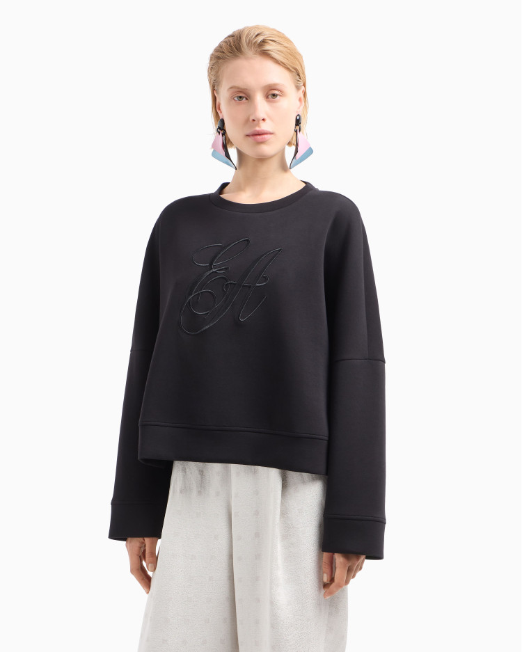 Толстовка Relaxed fit для женщин (479210), цвет Черный - №2