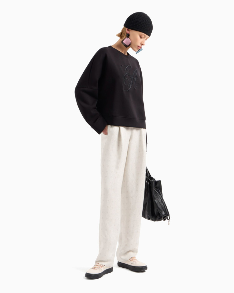 Толстовка Relaxed Fit для жінок (479210), колір Чорний - №3