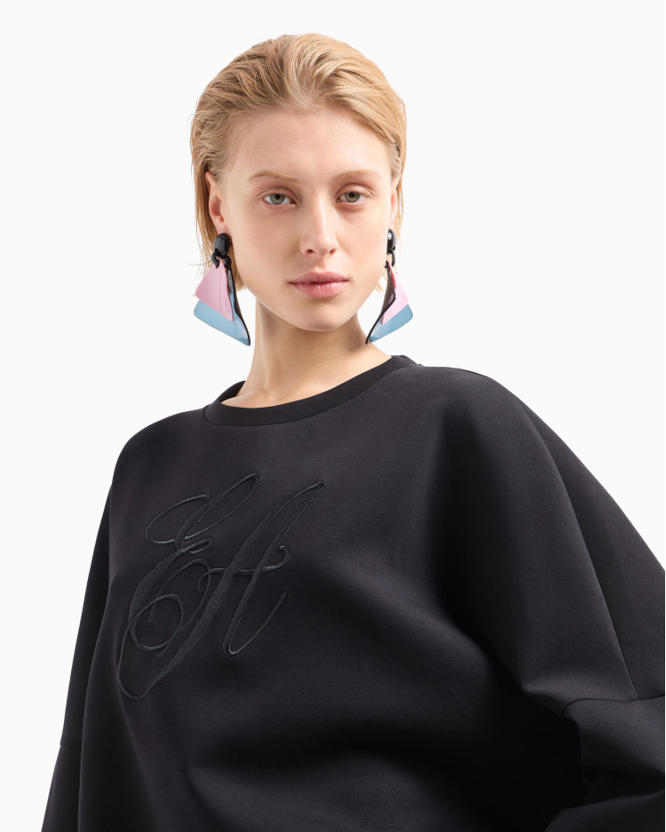 Толстовка Relaxed fit для женщин (479210), цвет Черный - №5