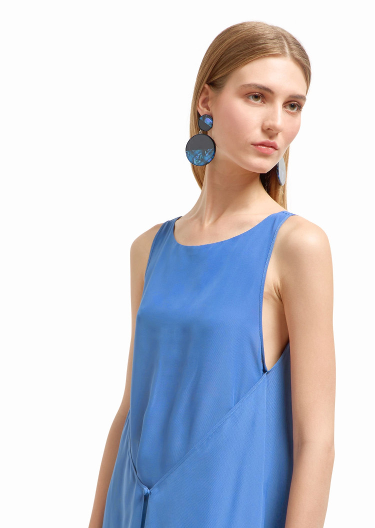 Сукні максі Regular fit для жінок (479211), колір Синій - №4