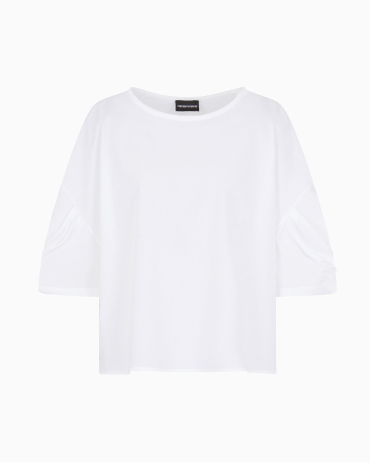 Блуза с коротким рукавом Regular Fit
