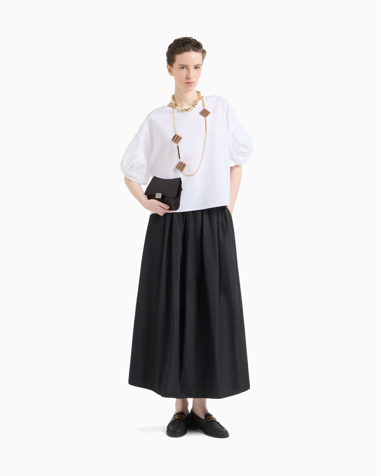 Блуза з коротким рукавом Relaxed fit для жінок (479213), колір Білий - №3