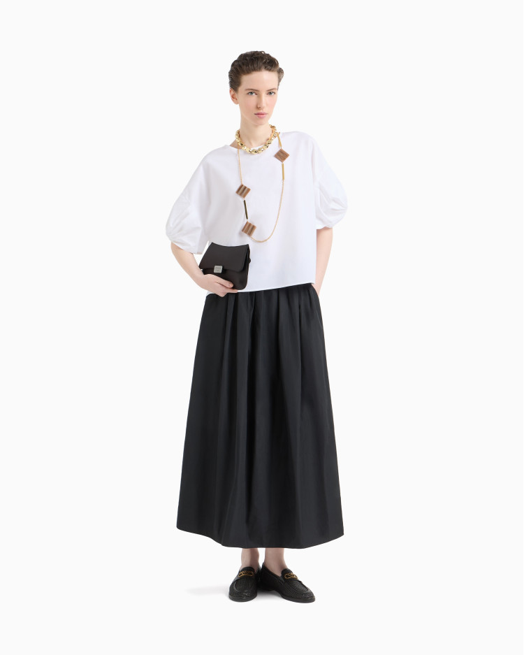 Блуза з коротким рукавом Regular Fit для жінок (479213), колір Білий - №3