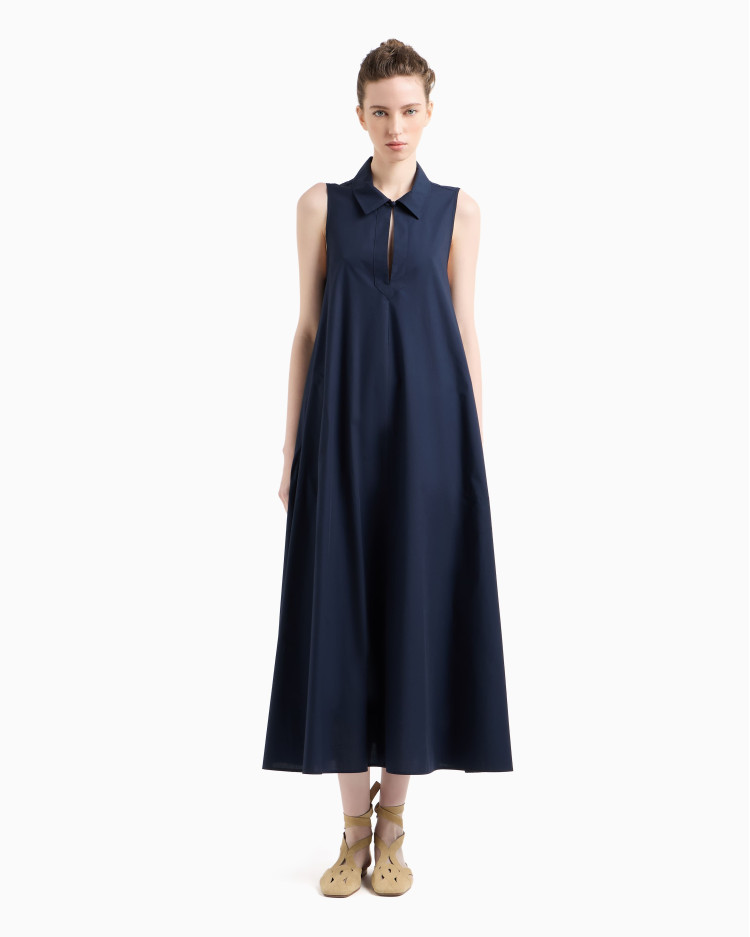 Сукні максі Relaxed fit для жінок (479215), колір Синій - №2