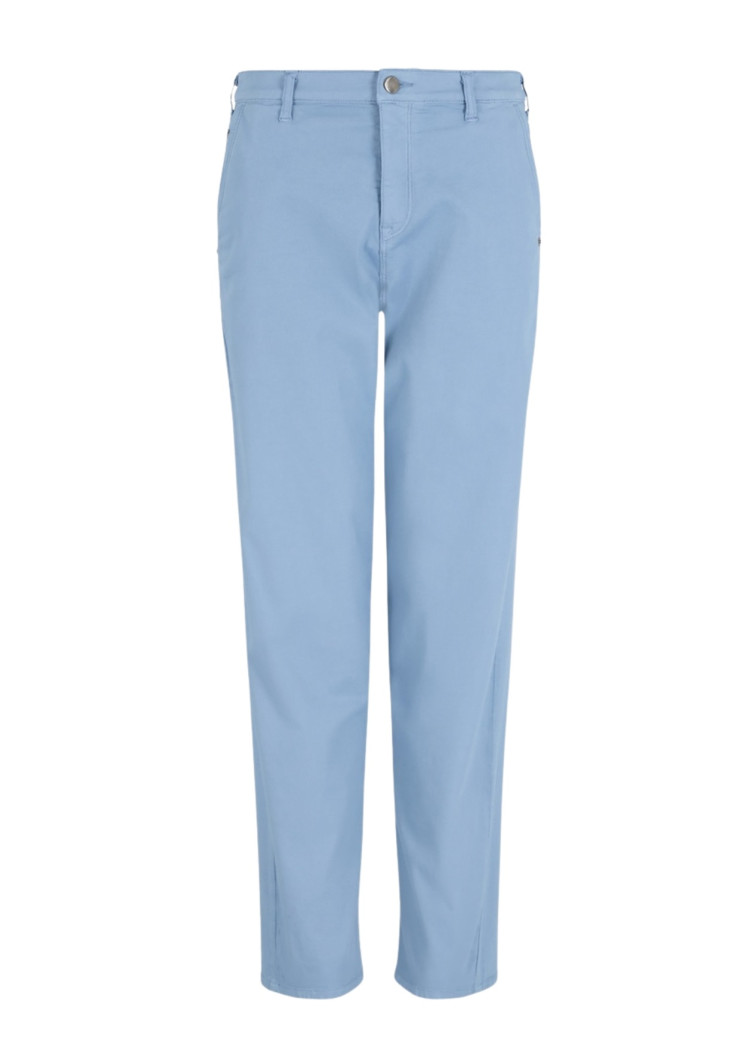 Брюки 5 карманів Regular Regular fit Середня для жінок (479217), колір Синій - №1