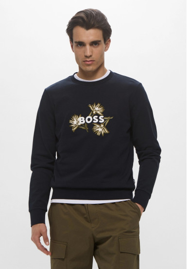 Толстовка Regular Fit: классический крой, средняя свобода движений.