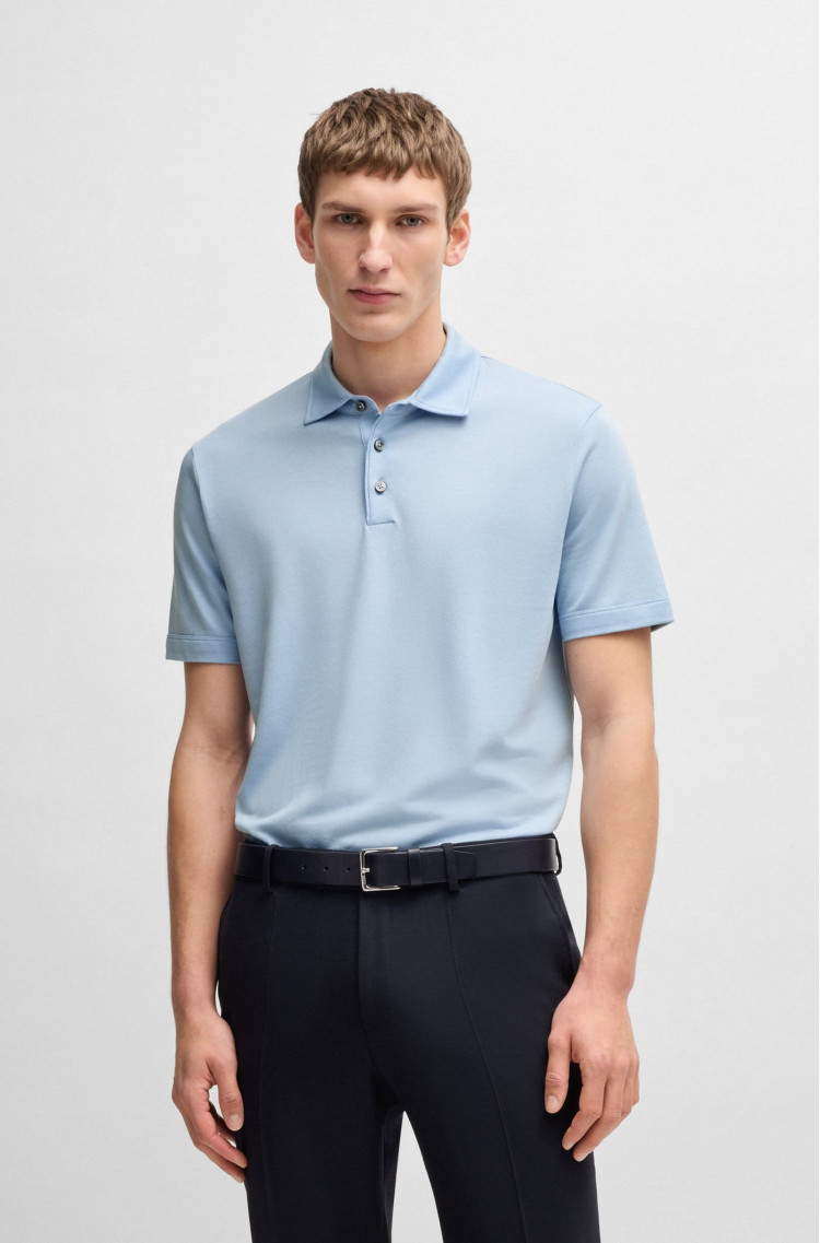 Поло Regular Fit для чоловіків (479319), колір Синій - №2