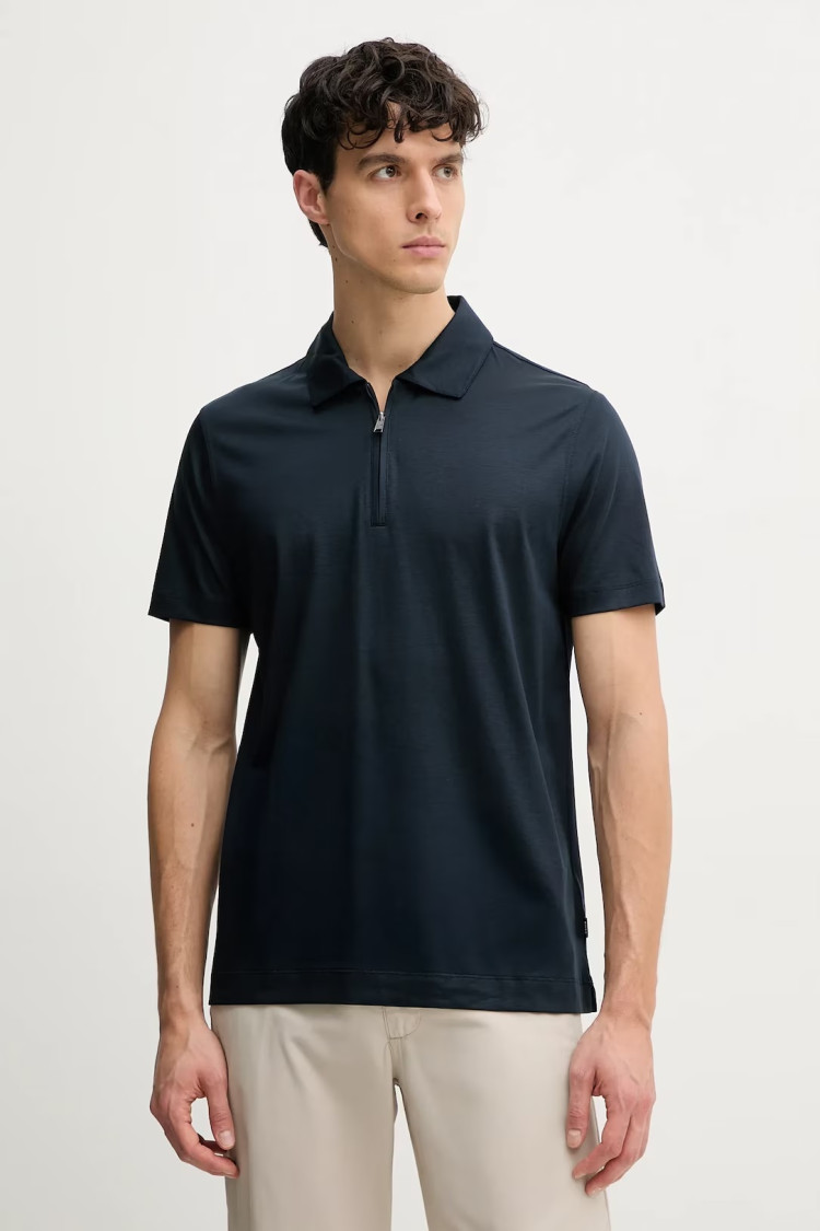 Поло Regular fit для чоловіків (479327), колір Синій - №2