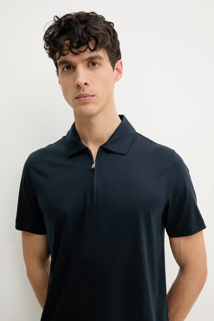 Поло Regular fit для чоловіків (479327), колір Синій - №5